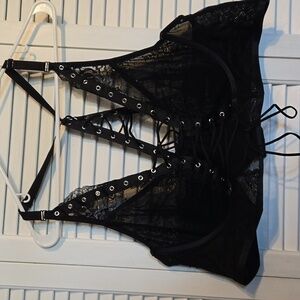 Torrid Lingerie Black Lace bra- 4